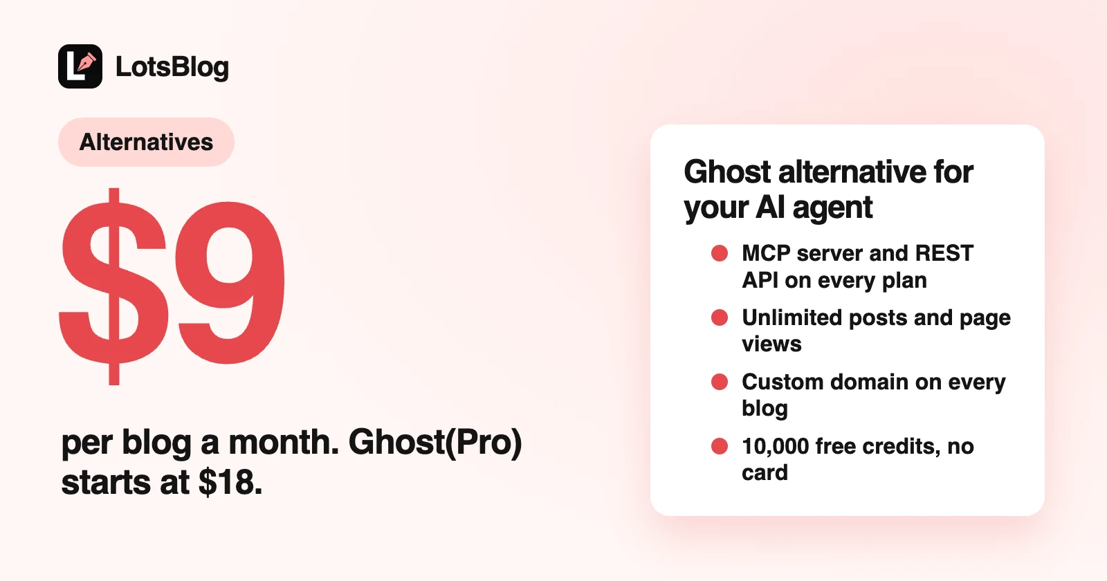 Ghost Alternatives for People Who Use an AI Agent (2026)