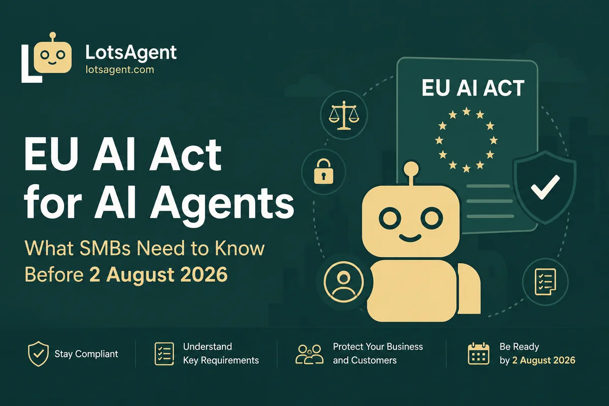 EU AI Act for AI Agents: What SMBs Need to Know Before 2 August 2026