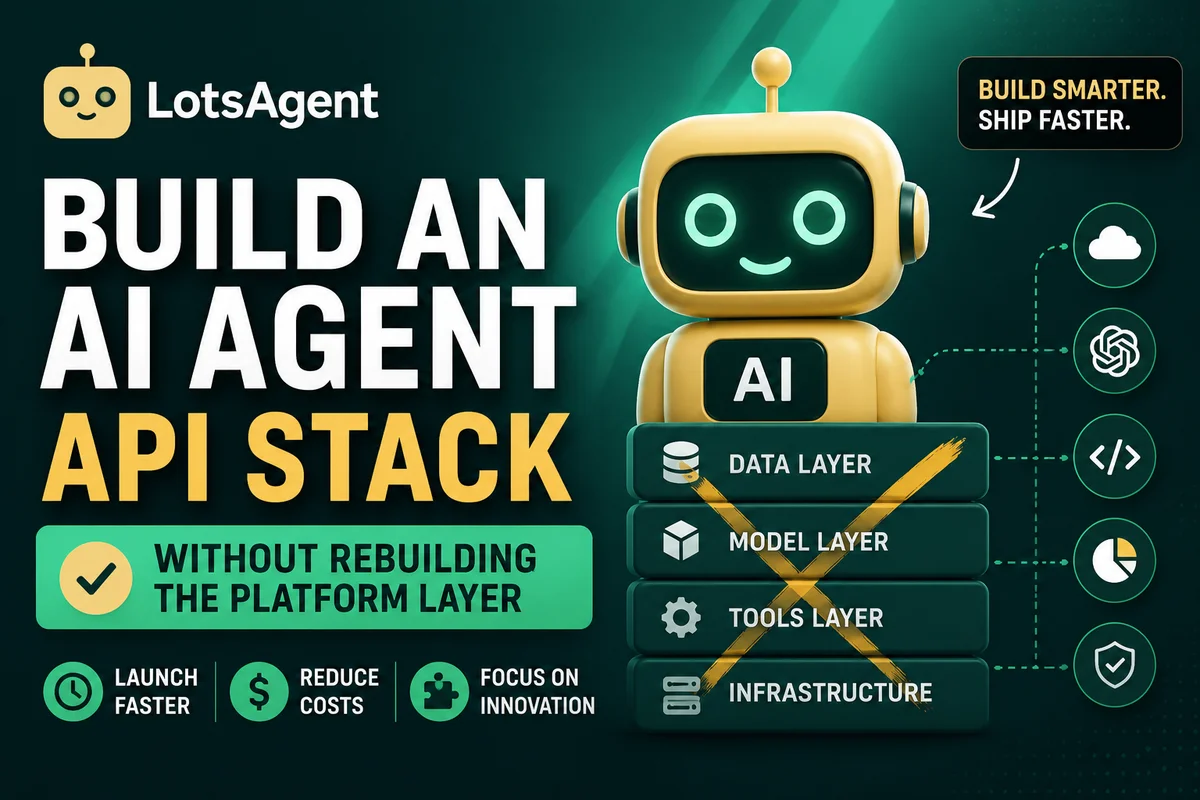 How to Build an AI Agent API Stack Without Rebuilding the Platform Layer