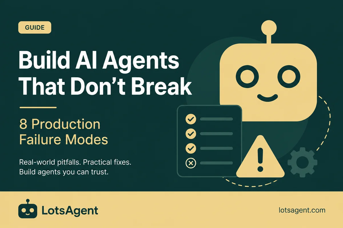 Build AI Agents That Don't Break: 8 Production Failure Modes and How Each Platform Handles Them